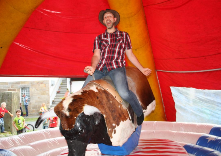 2014-09-06 Kirchweih Bullriding